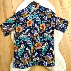 Pierre Cardin small Hawaiian shirt